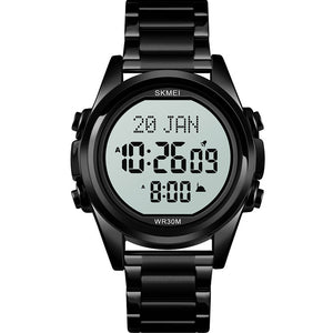 Men's Electronic Watch Fashion Arab Steel Timepiece