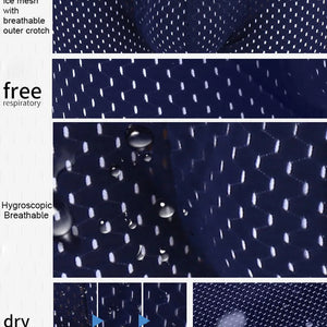 Men's Breathable Mesh Ice Thin Summer Boxer Shorts