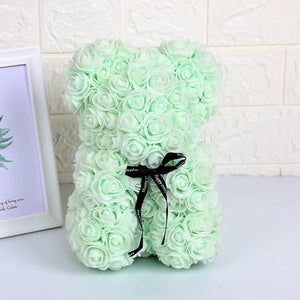 Rose Teddy Bear Eternal Flower PE Foam