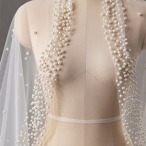 Long Bridal Cathedral Veil