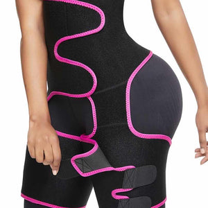 Sports Waist Belt Adjustable One-piece Girdle Leg Straps