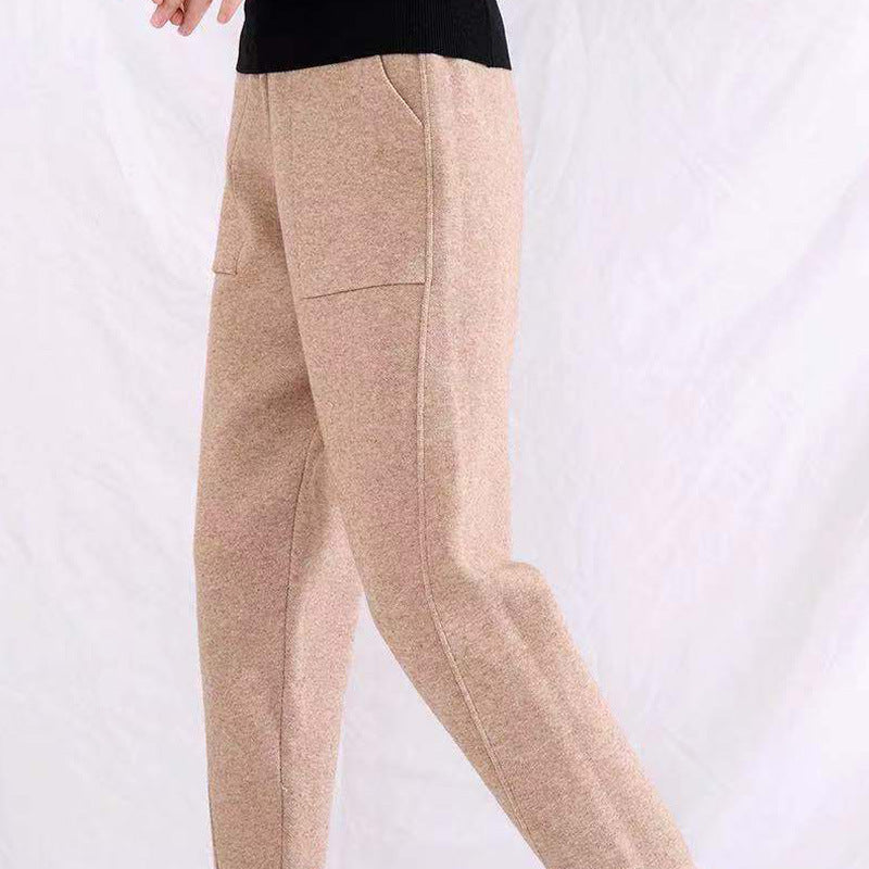 Women's Fashion Casual Loose Slimming High Waist Baggy Pants