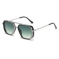 Silver Frame Gradient Green