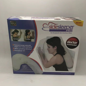 Cotton Pillow Side Sleeper Pillows Neck & Back Pillow Hold Neck Spine Protection Cotton Pillow Health Care