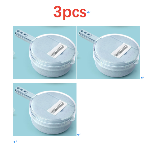 8 In 1 Mandoline Slicer Vegetable Slicer Potato Peeler Carrot Onion Grater With Strainer Vegetable Cutter