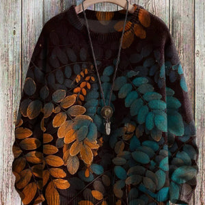 Men's Waffle Crew Neck Sweater