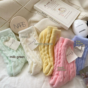 Warm With Velvet Thick Socks Children