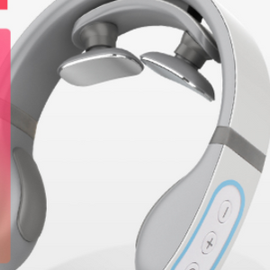 Wireless Electronic Neck Massager 4D Shiatsu Cervical Massager Stiff Neck Massage Health Care Therapy Pulse Pain Relief