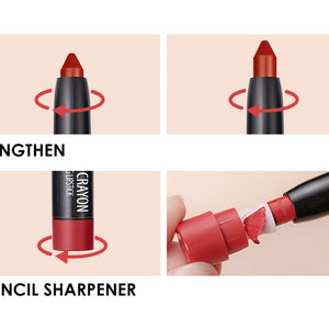 Langmanni Makeup Lipstick Set Of Six Matte Matte Lipsticks Lip Gloss Set