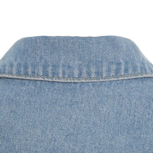 Irregular Washing Loose Denim Shirt Jacket