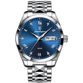 985 Silver Case Blue Surface