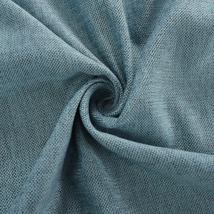 Simple solid chenille curtain high shading finished curtains