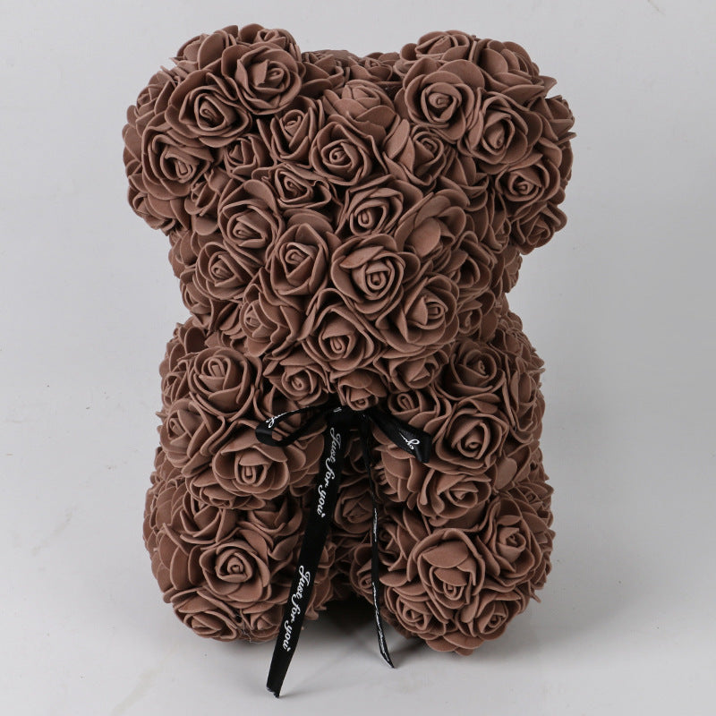 Rose Teddy Bear Eternal Flower PE Foam