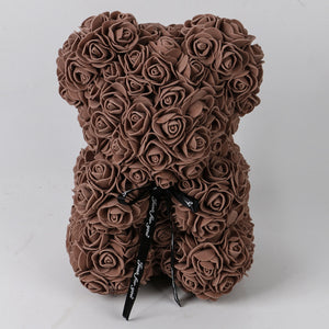 Rose Teddy Bear Eternal Flower PE Foam