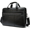 8523 Black Oily Leather