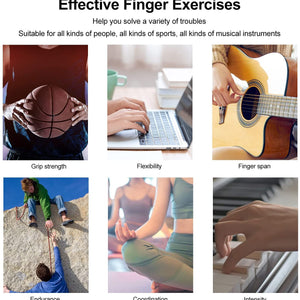 Silicone Grip Device Finger Exercise Stretcher Arthritis Hand Grip Trainer Strengthen Rehabilitation Training To Relieve Pain