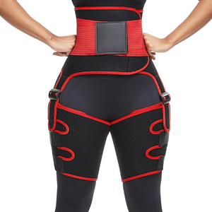 Sports Waist Belt Adjustable One-piece Girdle Leg Straps