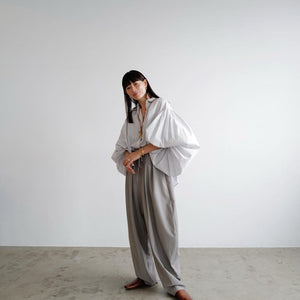 Retro French Ins Temperament Lantern Sleeve Shirt