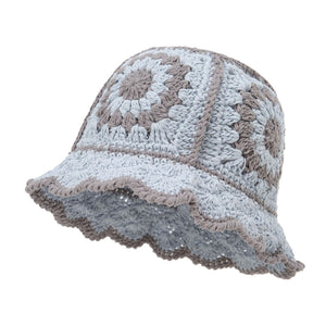 Knitted Fisherman Sun Protection Hat Sun Hat Outdoor UV-proof