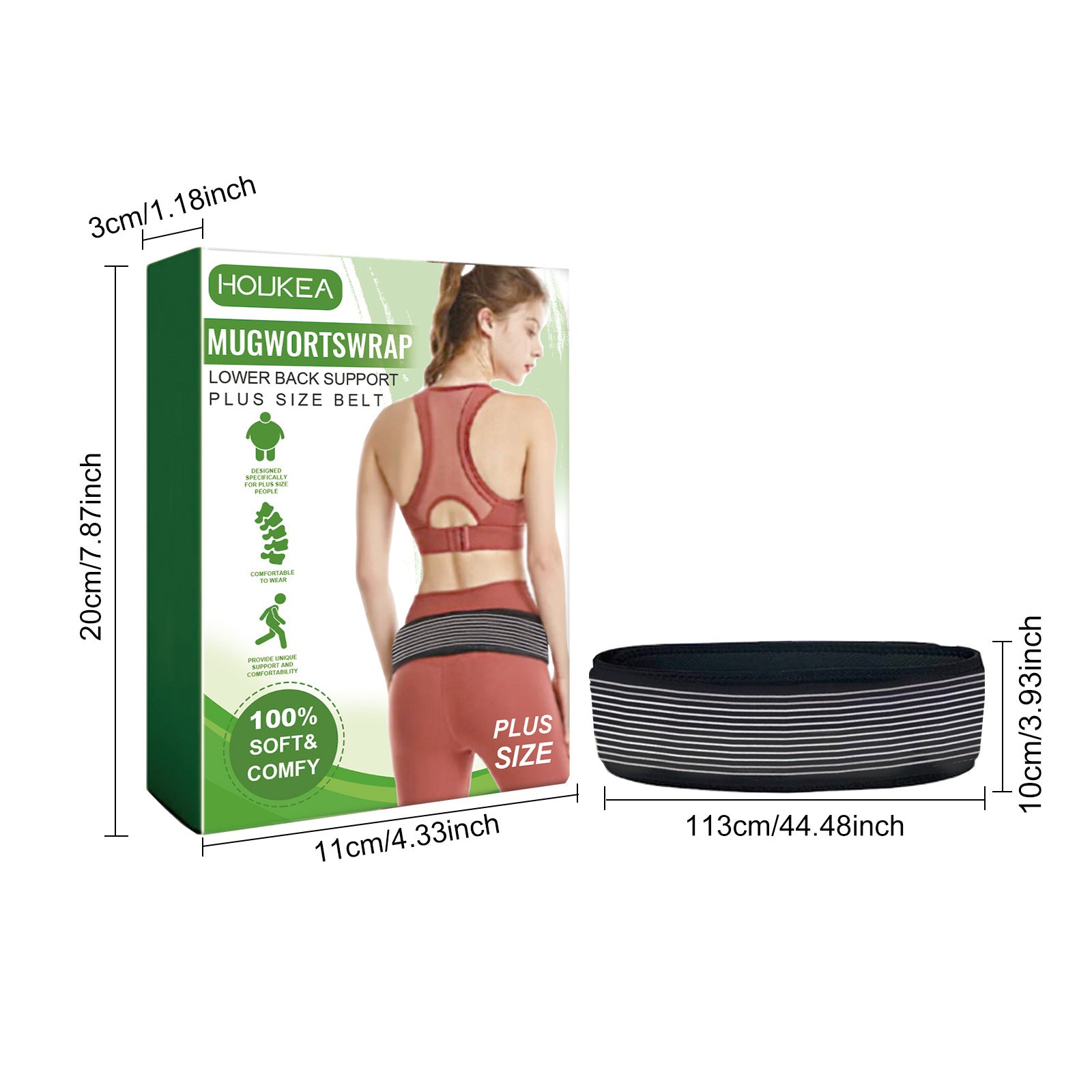 Waist Support Plus Size Belt Relieve Soreness