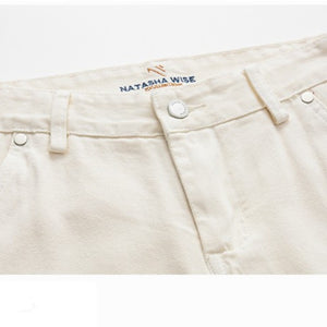 Japanese Minimalist And Versatile Casual Jeans