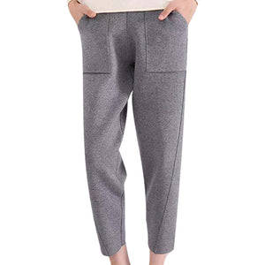 Women's Fashion Casual Loose Slimming High Waist Baggy Pants
