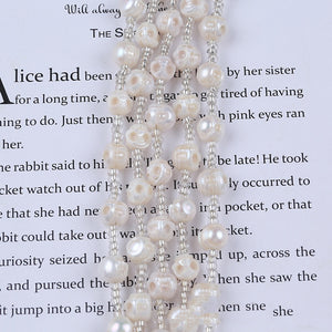 High Quality Natural Pearl Skull Bracelet
