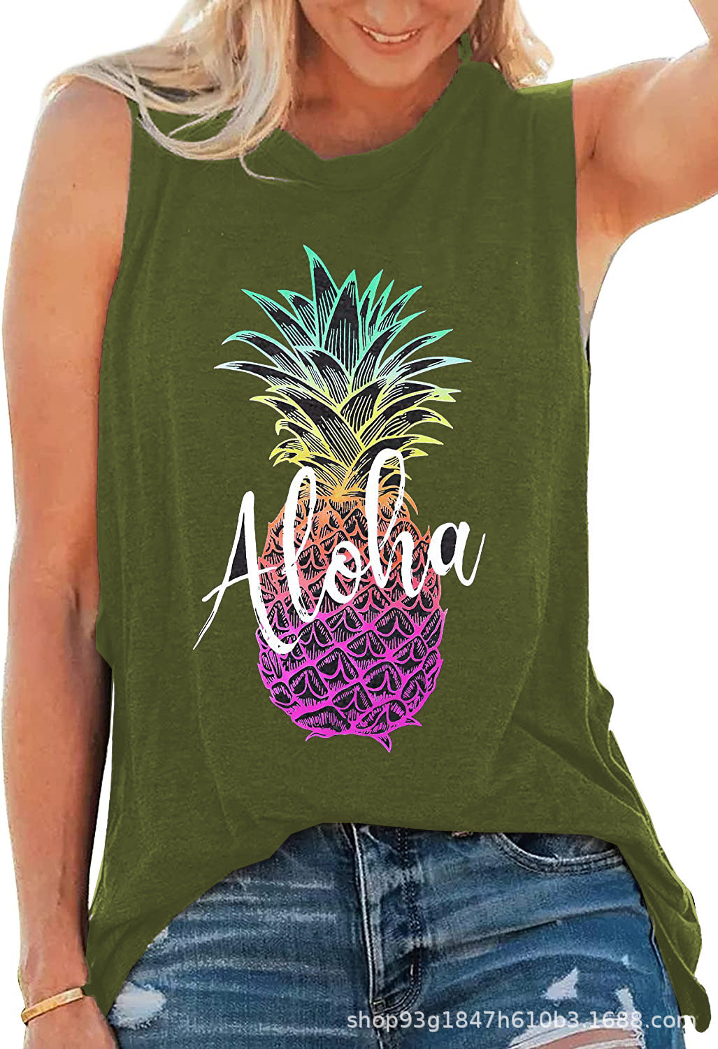 Daily Casual Sleeveless Vest Top