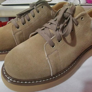 Suede Retro Workwear Shoes For Men