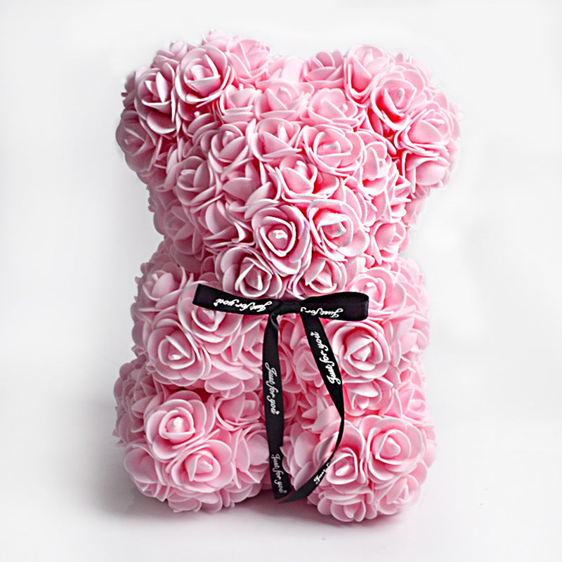 Rose Teddy Bear Eternal Flower PE Foam