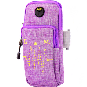 Compatible with Apple, Running Mobile Arm Bag Men And Women Sports Arm Bag IPhone7 Or 8plus Waterproof Mobile Phone Arm With Fitness Wrist Bag