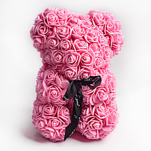 Rose Teddy Bear Eternal Flower PE Foam