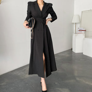 Women's Fashion Long Suit Dress