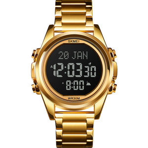 Men's Electronic Watch Fashion Arab Steel Timepiece