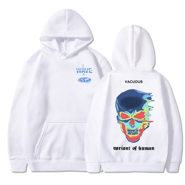 Creative Printing Hooded Men's Sweater