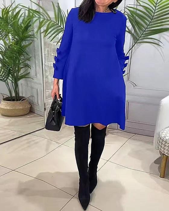 Women's Fashion Casual All-matching Dress
