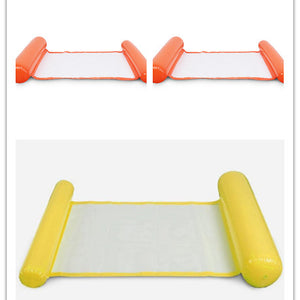 New Water Lounge Chair Inflatable Hammock Summer Inflatable Floating Row