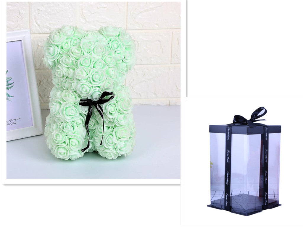 Rose Teddy Bear Eternal Flower PE Foam