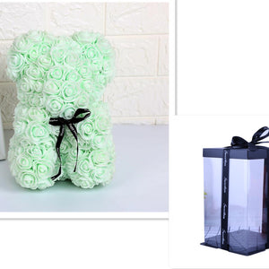 Rose Teddy Bear Eternal Flower PE Foam