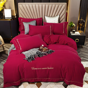 Brushed bedding