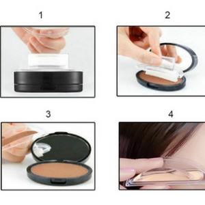Eyebrow Powder Stamp Tint Stencil Kit Cosmetics Professional Makeup Waterproof Eye Brow Stamp Lift Eyebrow Enhancers Stencil Kit