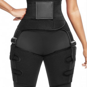 Sports Waist Belt Adjustable One-piece Girdle Leg Straps