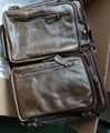 Gray Oily Leather