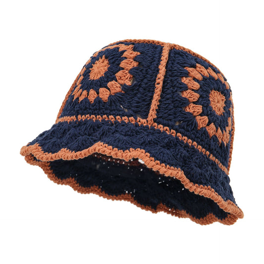 Knitted Fisherman Sun Protection Hat Sun Hat Outdoor UV-proof