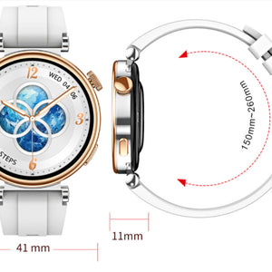 Female Bluetooth Call Heart Rate Blood Pressure Monitoring Watch