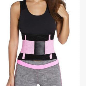 Waist Trimmer Belt Body Shaper Abdominal Trainer Weight Loss Fat Burning Straps