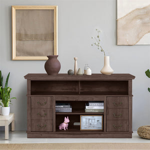TV Cabinet Vintage Living Room Wood TV Stand