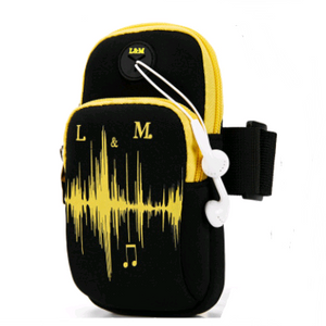 Compatible with Apple, Running Mobile Arm Bag Men And Women Sports Arm Bag IPhone7 Or 8plus Waterproof Mobile Phone Arm With Fitness Wrist Bag