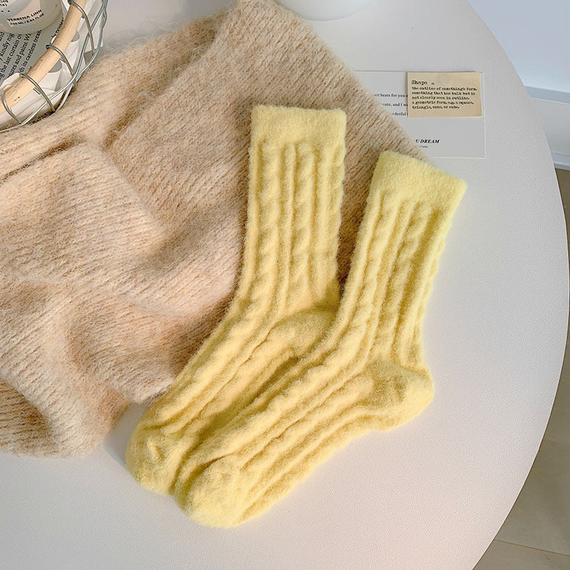 Warm With Velvet Thick Socks Children