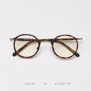 Korean Style Retro Round Glasses Frame Women